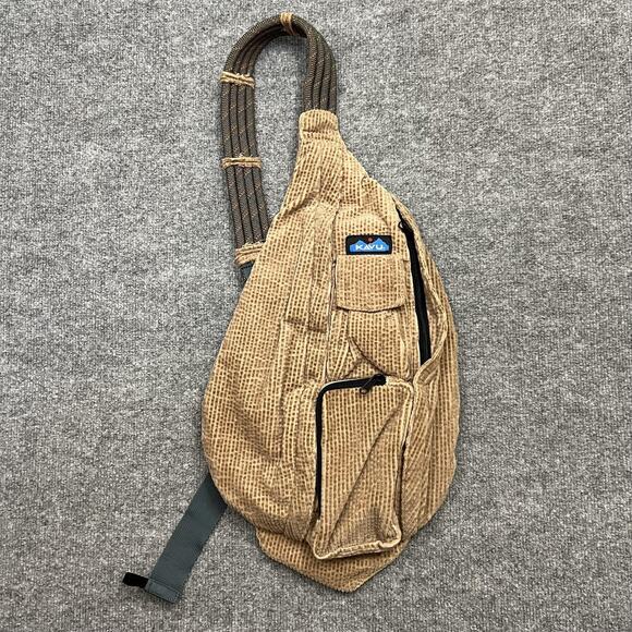 KAVU Rope Sling Bag Crossbody Backpack Adjustable Strap Shoulder Outdoor - Picture 1 of 10